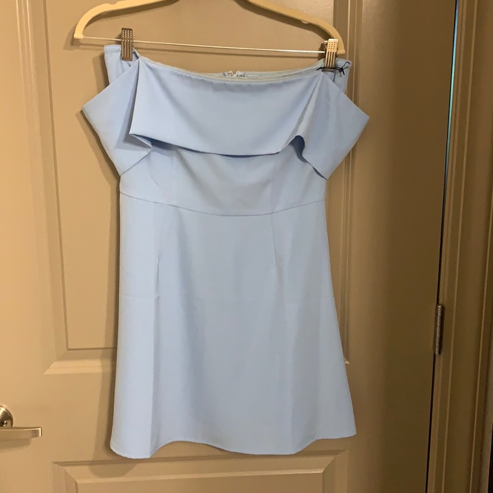 Revolve- By The Way— off the shoulder dress